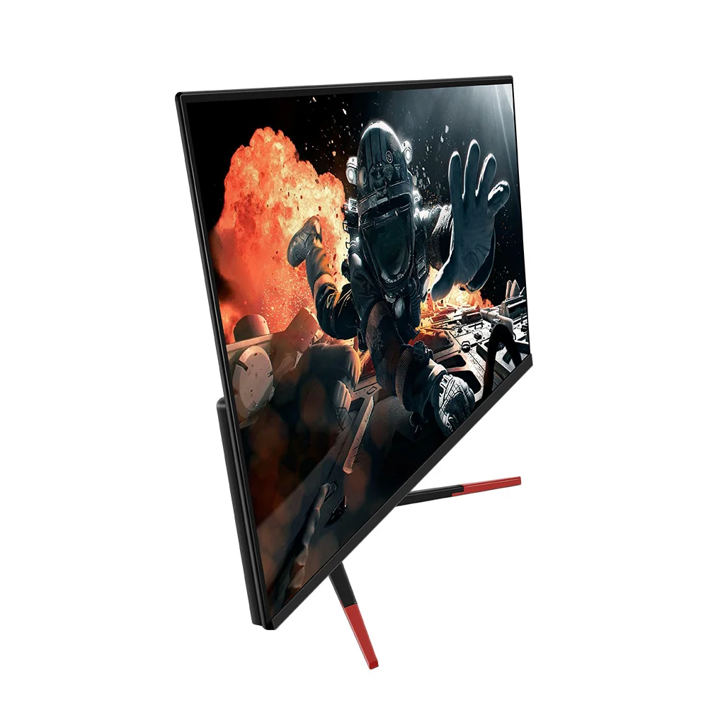 Игровой компьютер 27 дюймов 165 Гц черный ЖК-монитор/TFT ПК HD 1920 × 1080p плоский дисплей