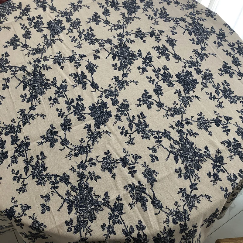 Скатерти в индивидуальном стиле декоративная винтажная скатерть с цветочным