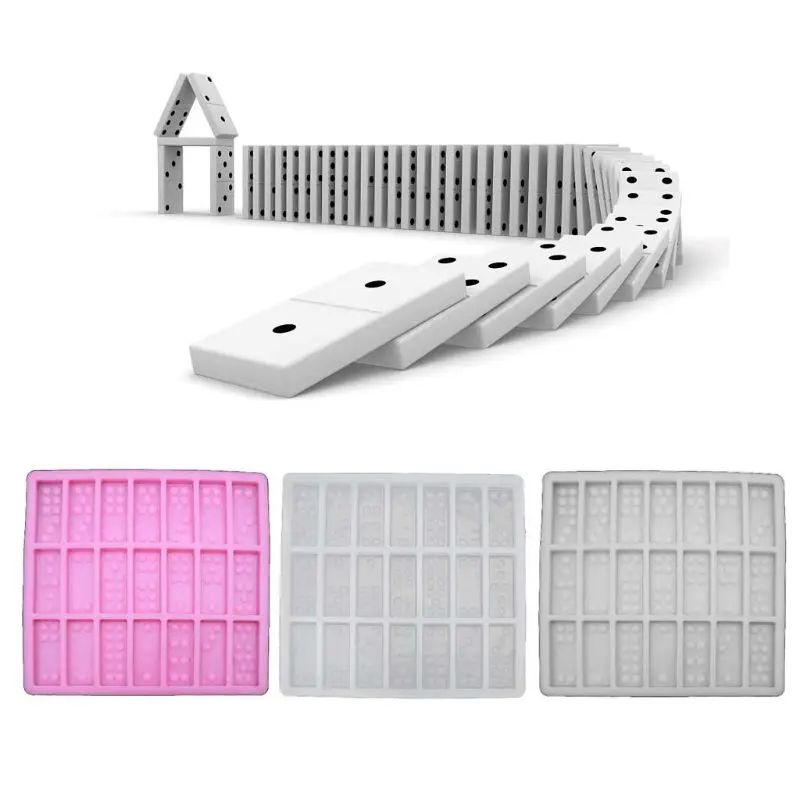 Силиконовая форма для домино шоколадные конфеты торта полимерная глина