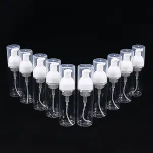 Диспенсер для пены, пустые многоразовые бутылки с насосом для распыления, 10 шт., 50 мл