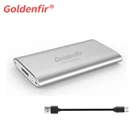 Внешний твердотельный накопитель Goldenfir, маленький размер, портативный ssd USB 3,0, 64 ГБ, 128 ГБ, 256 ГБ, 512 ГБ, ТБ