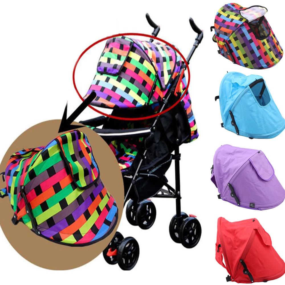 Baby Stroller Sunshield Shade Protection Hood Canopy Cover Prams Accessories Sun Visor Carriage | Мать и ребенок