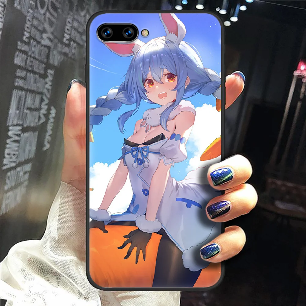 

Anime Usada Pekora hololive Phone Case Cover Hull For HUAWEI honor 8 8c 8a 8x 9 9a 9x V10 MATE 10 20 I lite pro black back