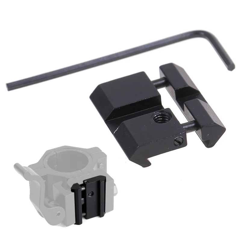 

2pc 20mm to 11mm Weaver Dovetail Adapter to Picatinny Rail Rifle Scope Mount