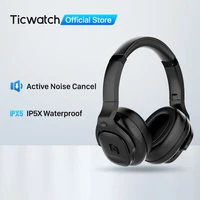 mobvoi anc dual mic active noise cancellation headphones foldable headphones bluetooth 5 1 30 hours battery life on 1 charge