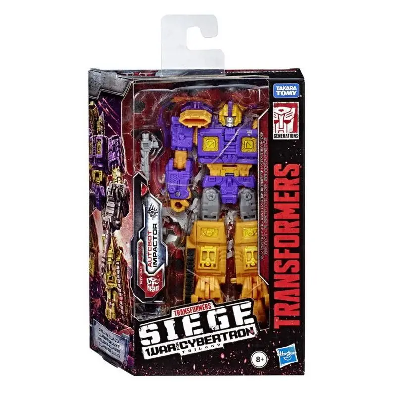 

Hasbro Transformers Siege Cybertron Earthrise D Impactor Transformation Desformation Autobot Robot Action Figure Kids Model Toys