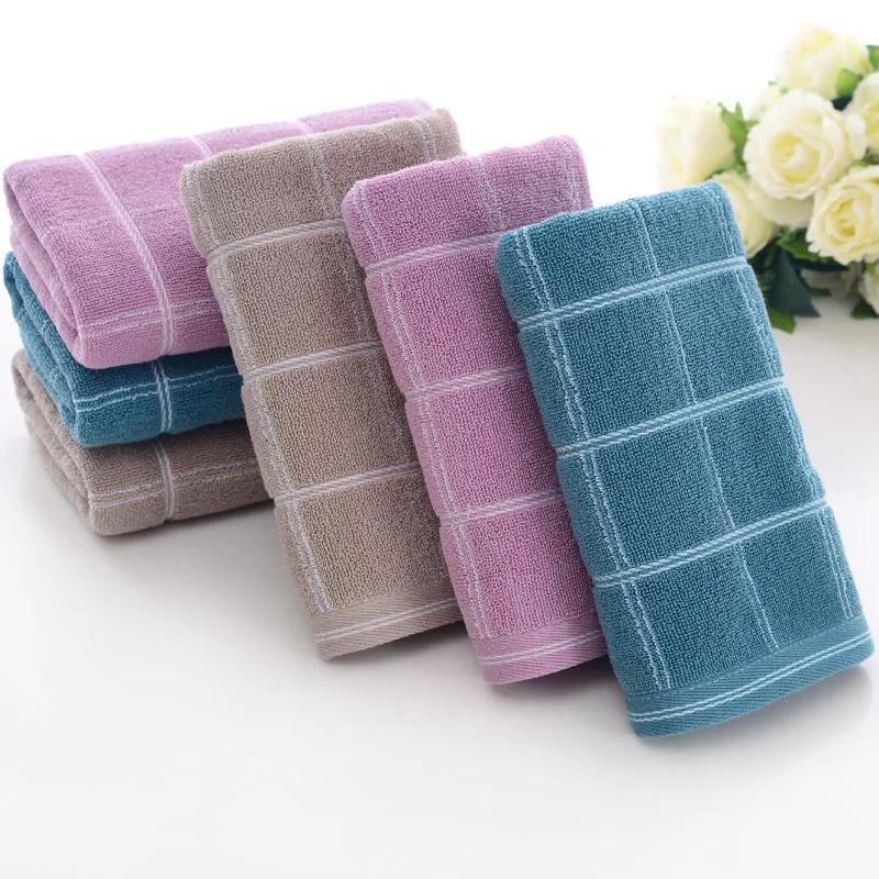 

40x90cm Plaid Cotton Men And Women Washcloth Bathroom Towel Bathrobe Beach Sun Bath Sauna Large Towel Yoga Gym Sports Adult Gift