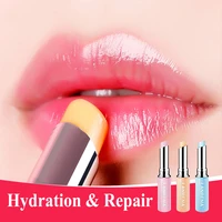 rose lip balm chameleon transparent natural extract fades lines nourishes and moisturizes lips relieves dryness and lasts 1 8g