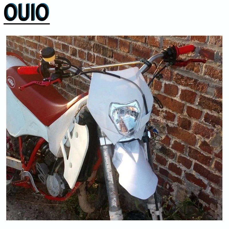 35 Вт мотоциклетные фары для авто Универсальный 12V Dirt Bike супермото направленного