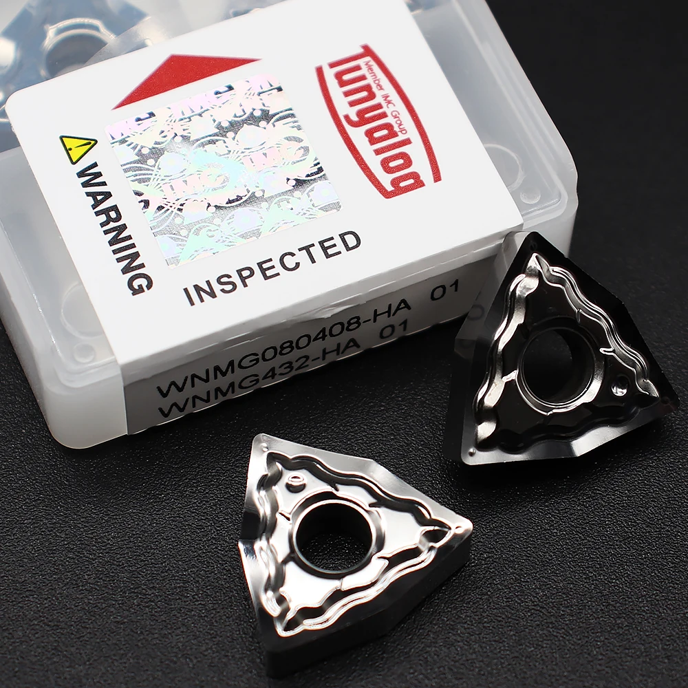 

WNMG080408 HA 01 Aluminum Turning Inserts WNMG 080404 Carbide Round Blade cnc Lathe Cutter Aluminum Copper Tool