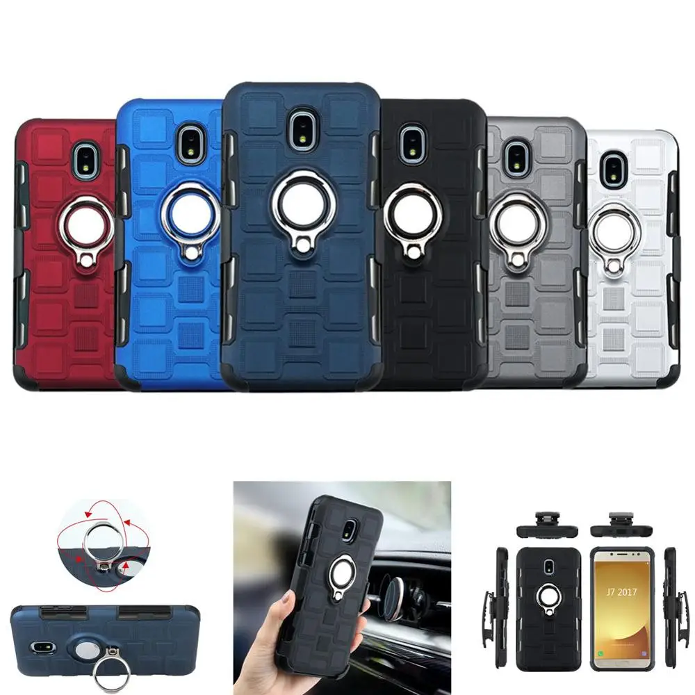 Чехол с поворотным зажимом для ремня Samsung Galaxy J5 J7 Pro 2017 чехол J530 J730 SM-J730 Магнитный |