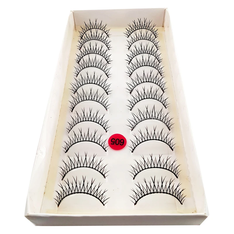 

nude makeup thick simulated eyelashes boutique 10 pairsSupernatural long