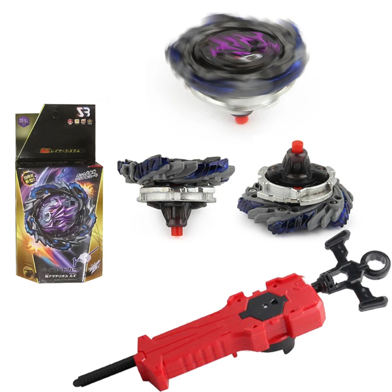 

SB Beyblades Burst GT Gyro with Sword Two-way Launcher Metal Fusion Assemble Spinning Toys for Children