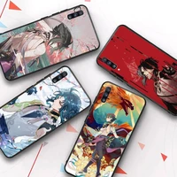 xiao genshin impact game phone case for samsung galaxy a51 30s a71 soft silicone cover for a21s a70 10 a30 capa
