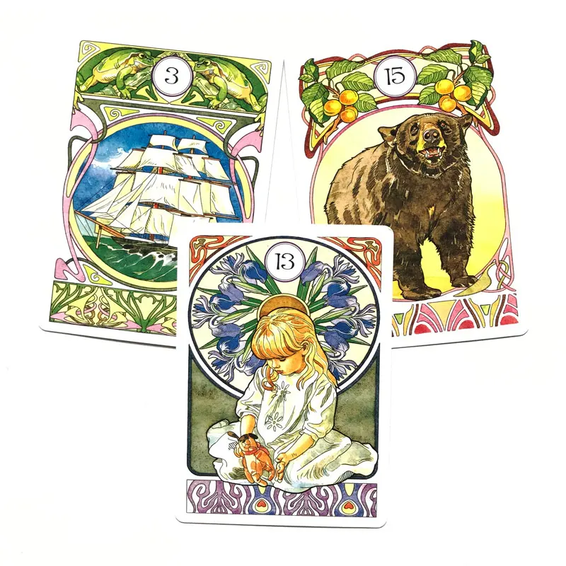 36 карт в стиле модерн Lenormand карточки для игр Таро и множество на выбор | Игрушки