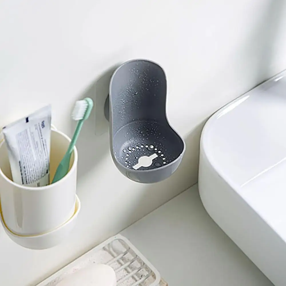 Стеллаж для зубных щеток с чашками настенный стеллаж хранения зубной пасты | Дом