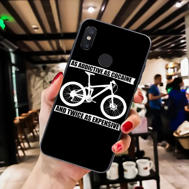 maiyaca amazing mountain bike bicycle mtb design phone case for xiaomi redmi8 4x 6a 9 8t redmi 5 5plus note5 7 note8pro 9 9pro free global shipping