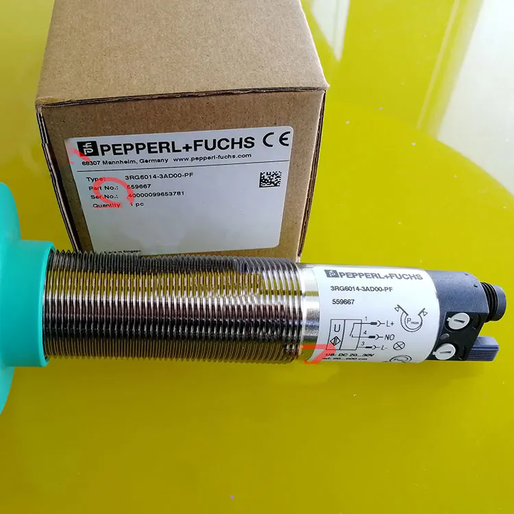 

P+F Pepperl+Fuchs ultrasonic sensor 3RG6014-3AD00-PF induction proximity switch original authentic