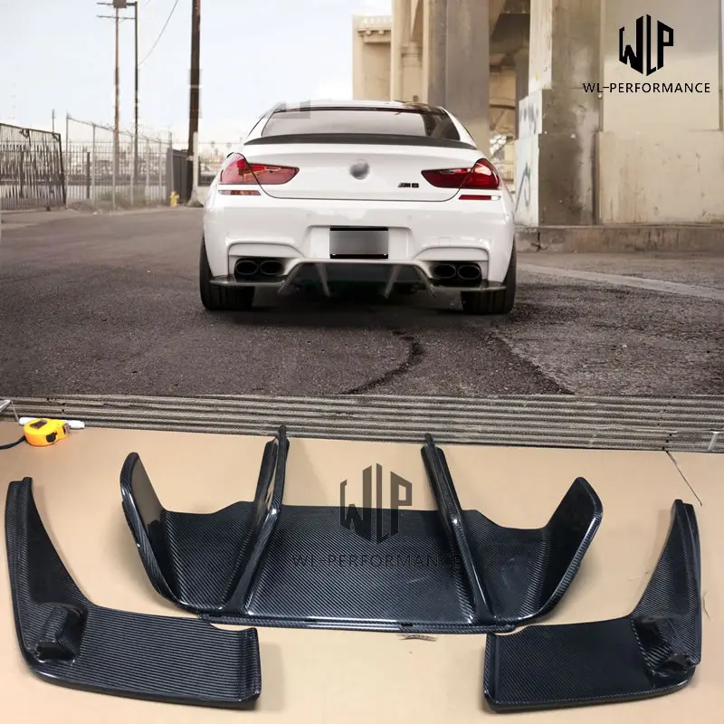 

High Quality Car Body Kit Rear Bumper 3-piece set For BMW 6 Series F12 F13 M6 FD Style Car Body Kit