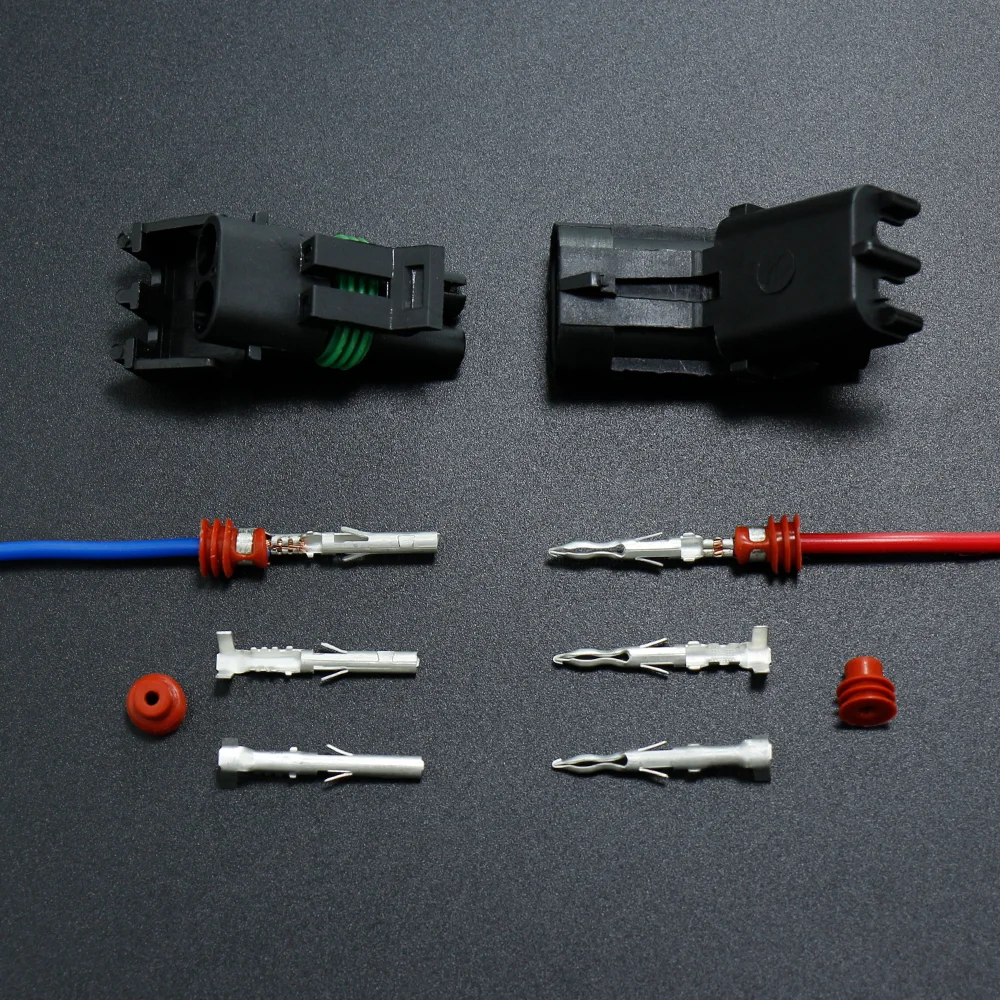 258 шт. автомобильный Водонепроницаемый Электрический соединители проводов на