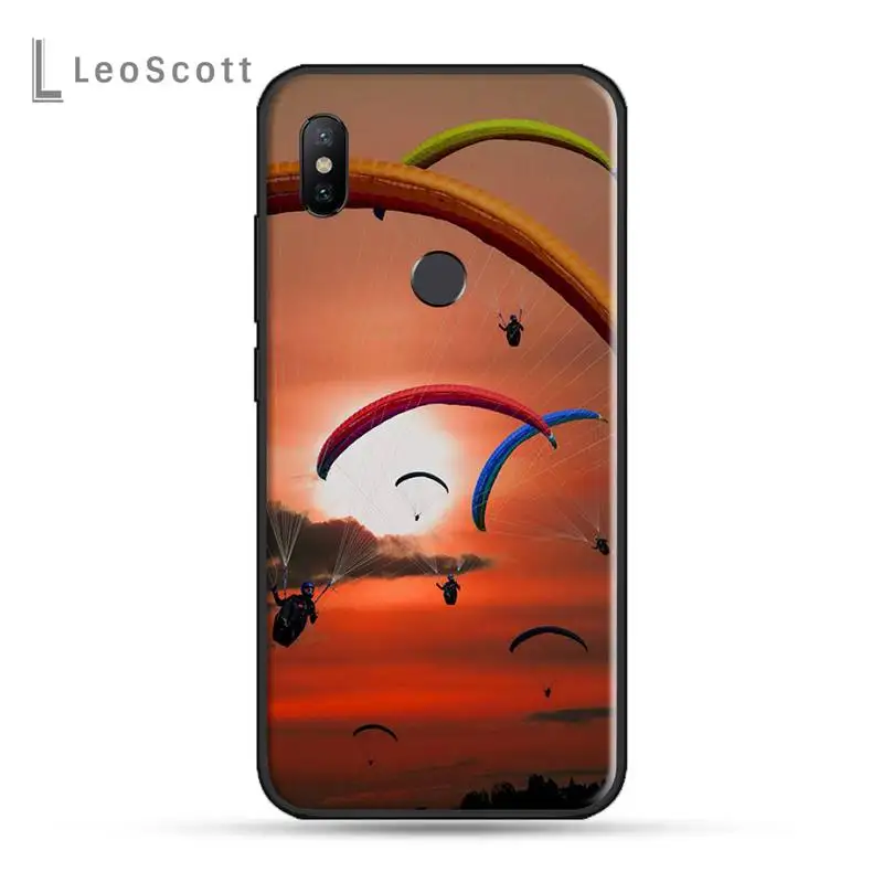 

landscape Sports Paragliders Phone Case For xiaomi Redmi 5 5A plus 7A 8 note 2 3 4 5 5A 6 7 GO K20 A2