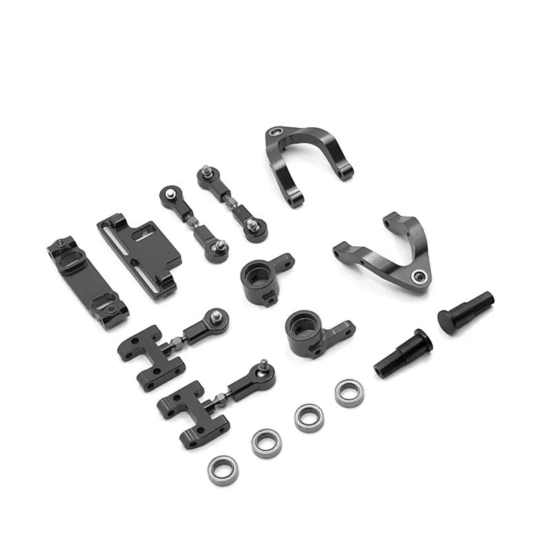 

for WPL D12 1/10 RC Truck Car Metal Upper Lower Swing Arm Steering Cup with Axle Shaft Set Upgrade Parts Accessories