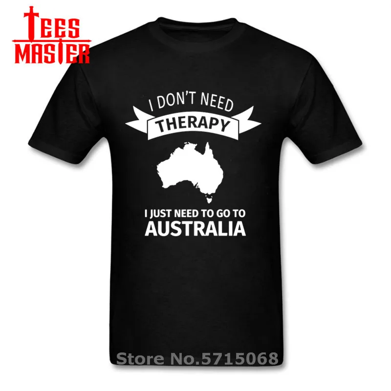 Забавные футболки Я не нуждаюсь в терапии мне просто нужно пойти Австралию