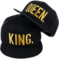 king queen hats matching snapbacks hip hop hats couples snapback caps hip hop flat bill baseball caps adjustable
