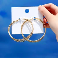 2021 earrings for women fashion large hollow circle earrings ball party nightclub girlfriend pledge earrings jewelry gift