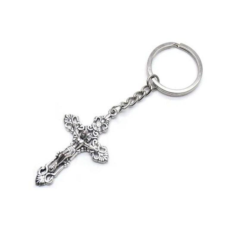 

Винтажное модное христианское украшение для ключей с изображением Иисуса