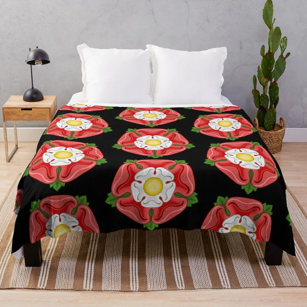 

Tudor Rose Blanket Bedding Sherpa Fleece Throw Blankets Bed Sofa Cover Child Kids Adults Gift Bedspread
