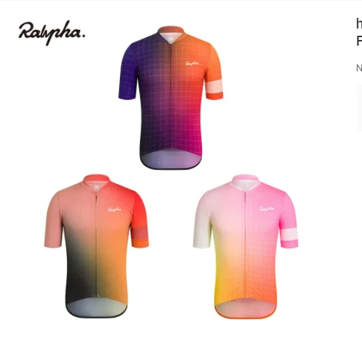 

Комплект велосипедной одежды Ralvpha, летняя одежда с коротким рукавом для езды на велосипеде, дышащие шорты-комбинезон в рафафуле