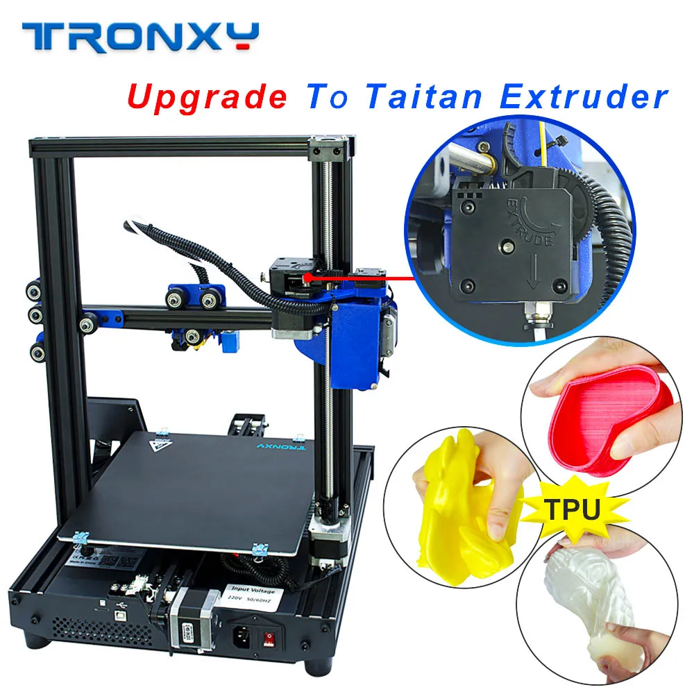 3D-принтер TRONXY XY-2 Pro устройство для быстрого нагрева автоматическое выравнивание