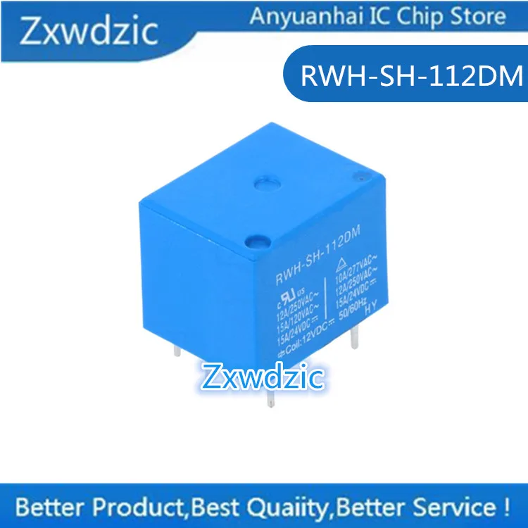 

(10PCS) New original RWH-SH-112DM RWH-SH-112DM a group normally open 15A 4 feet DC12V power relay