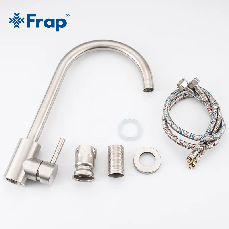 

Stainless Steel Kitchen Faucet Hot & Cold Water 360 Rotate Oatmeal Mixer Faucet for Kitchen Torneira Cozinha Y40107/-1