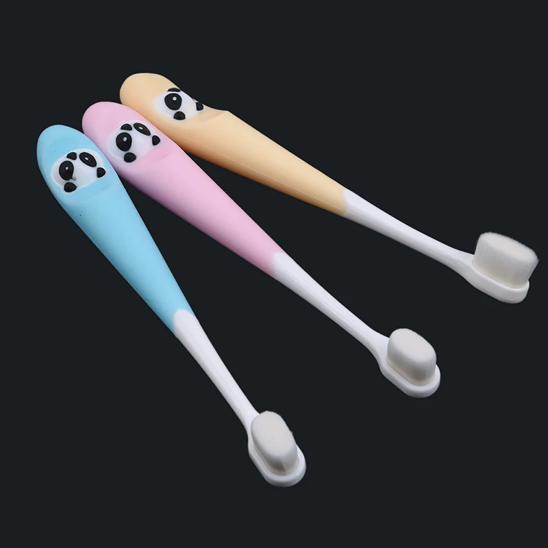 

Baby Soft-bristled Silicone Toothbrush For Children Teeth Cute Cartoon Animal Training Toothbrushes Baby Dental Care ToothBrush