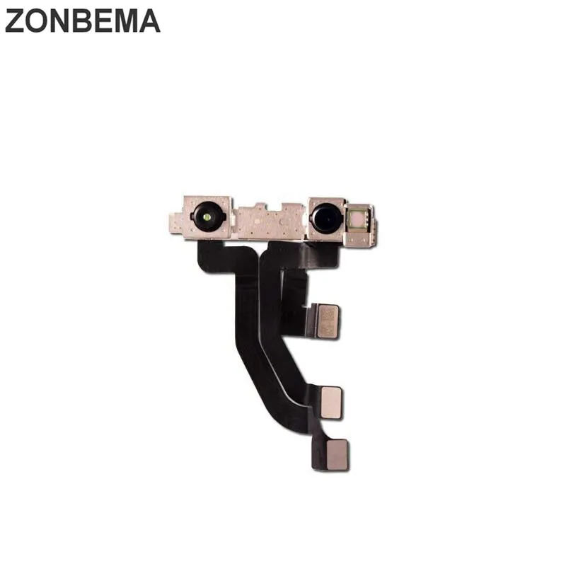 ZONBEMA 10 шт. маленькая фронтальная камера для iPhone 8 8 Plus X светильник датчик приближения гибкий кабель облицовочный Модуль Запчасти для авто