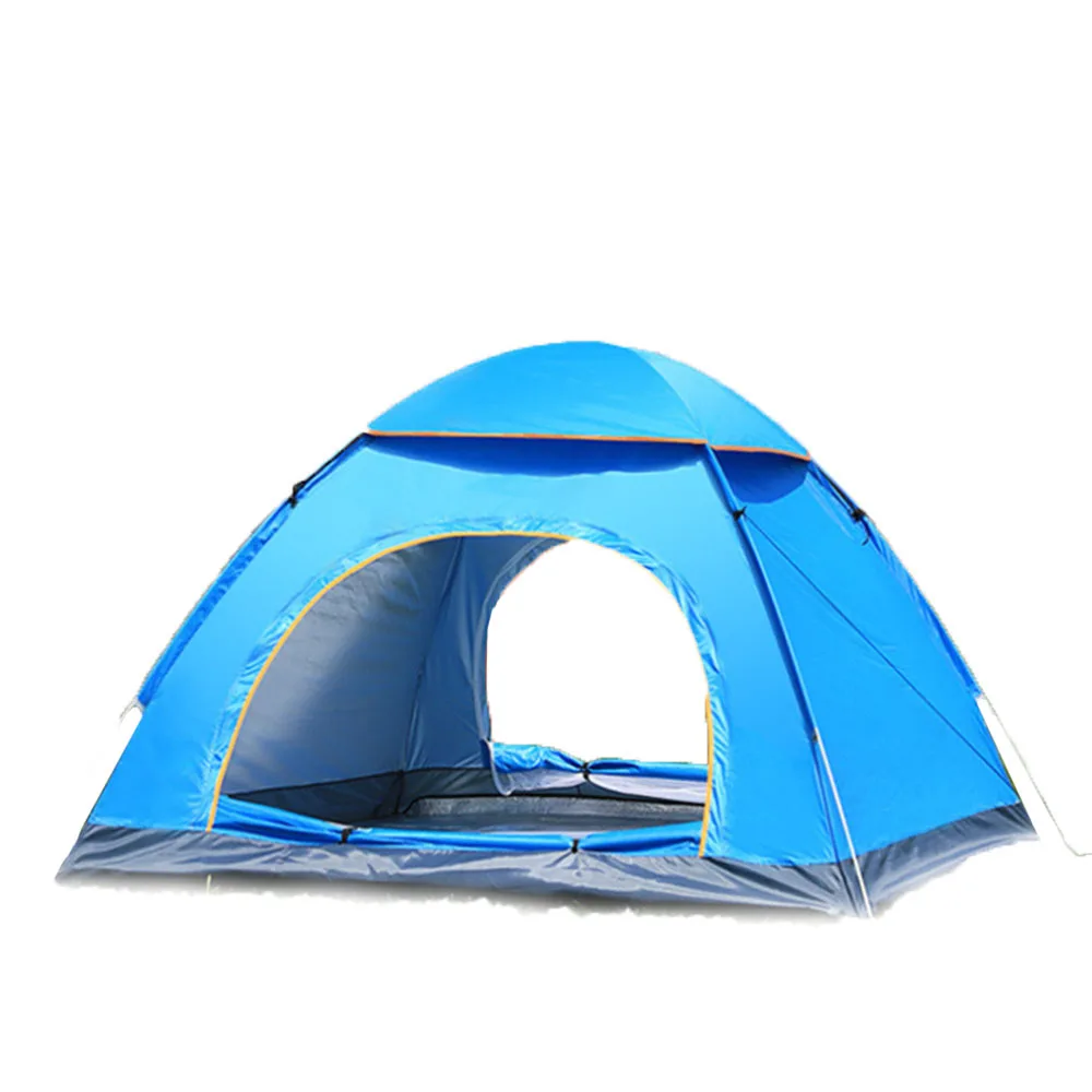 Автоматическая двойная дверь навес для отдыха сверхлегкая Зимняя палатка