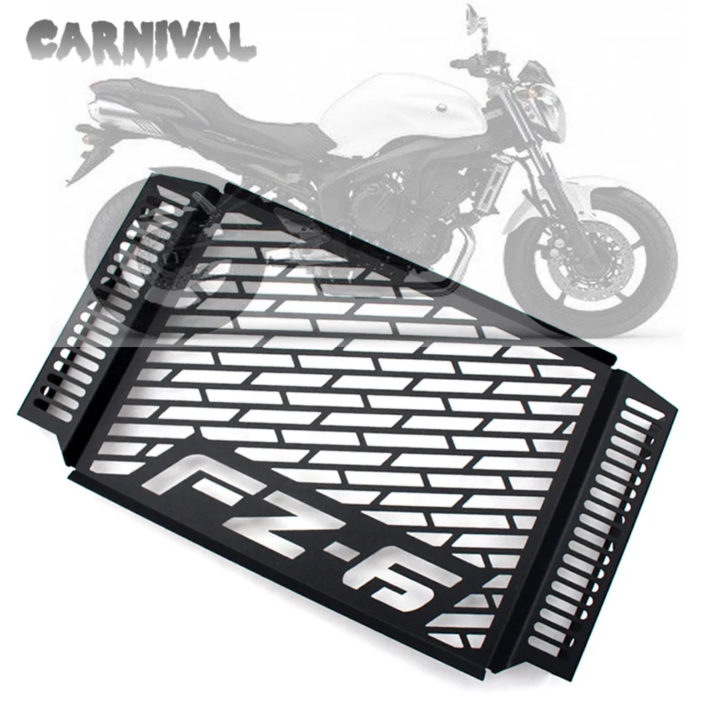 

For YAMAHA FZ 6 FZ6 2007-2010 2008 2009fz6 Motorcycle Stainless Steel Radiator Protective Cover For Grill Protector