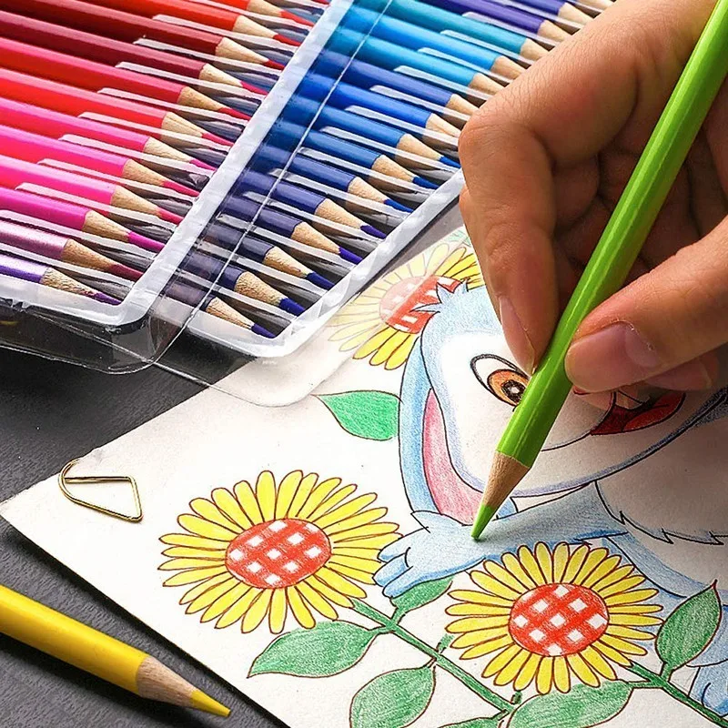 Набор мягких карандашей 120/160 цветов акварельные карандаши 150 цветные для детей