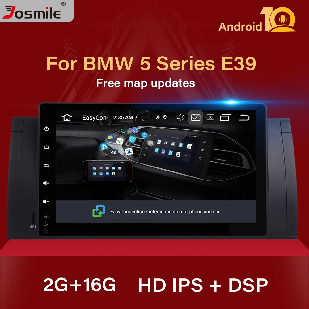 

IPS 1 Din Android 10 Car Multimedia Player For BMW X5 E39 E53 1999 2000 2001 2002 2004 2005 2006 Radio Video GPSNavigationStereo