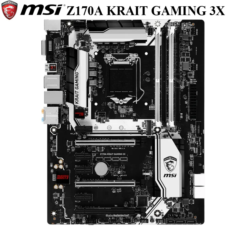 Материнская плата MSI Z170A kсокращения GAMING 3X DDR4 Intel Z170 LGA 1151 64 Гб PCI E 3 0 оригинальная