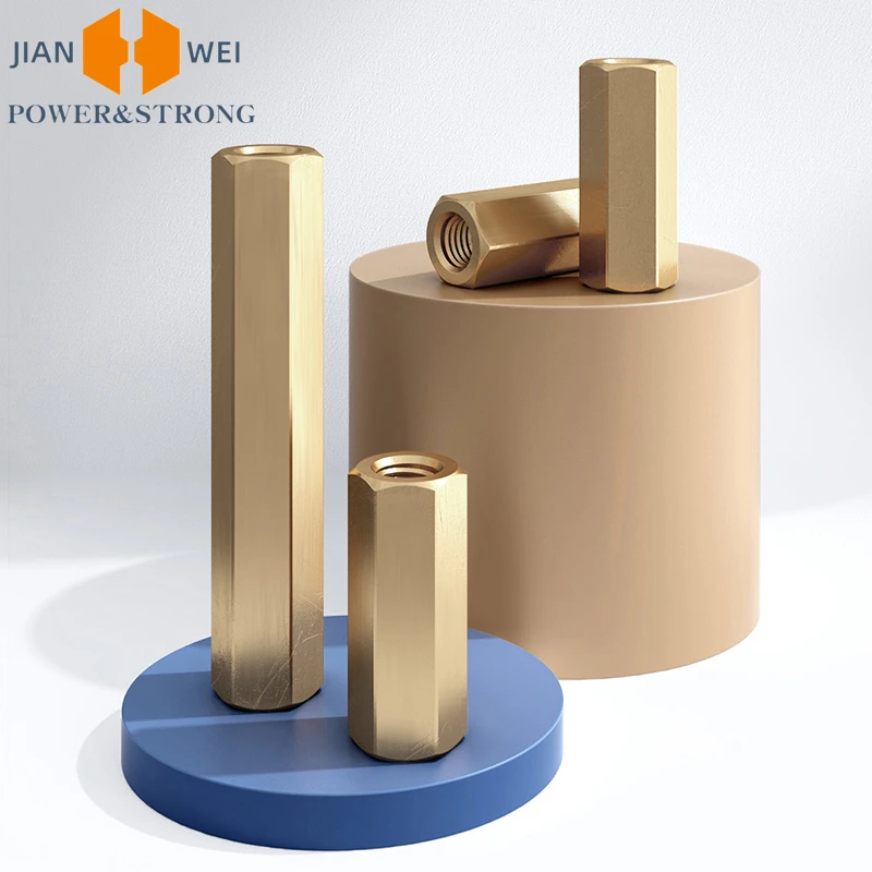 

M2 M2,5 M3 M4 двойной проход шестигранный медный столбец изоляционная колонка полый корпус материнская плата компьютер шпилька латунная соедин...