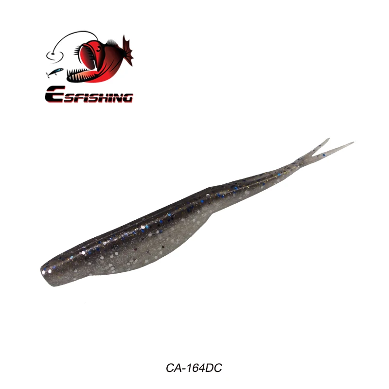 CA164DC ESFISHING рыболовные приманки мягкие супер флюк 120 мм 8 г 6 шт. рыболовные аксессуары снасти Leurre soule рыболовные снасти - Цвет: CA164DC