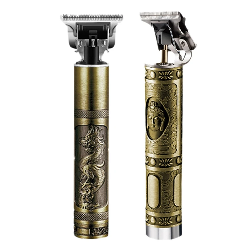 

Машинка для стрижки волос Kemei, Аккумуляторный триммер с Т-образным лезвием