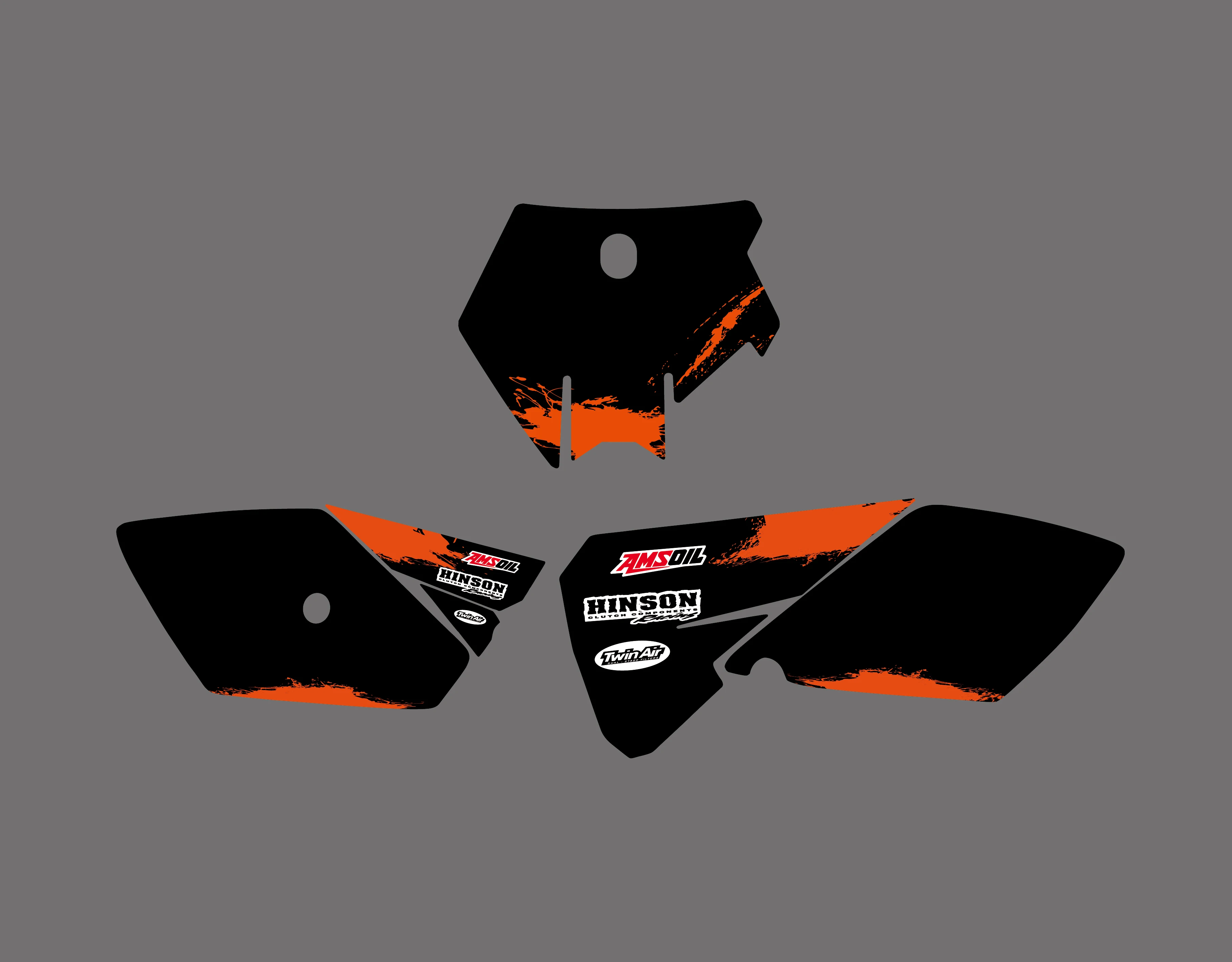 Графическая наклейка для KTM SX85 SX 85 2003 2004 2005 2006 2007 2008 2009 2010 2011 2012|sticker kit|team graphicsdecal kit |
