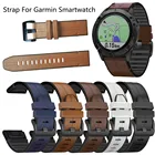 Ремешок кожаный для Garmin Fenix 6 6X Pro 5X 5 Plus 3HR 935 945 S60, 2226 мм