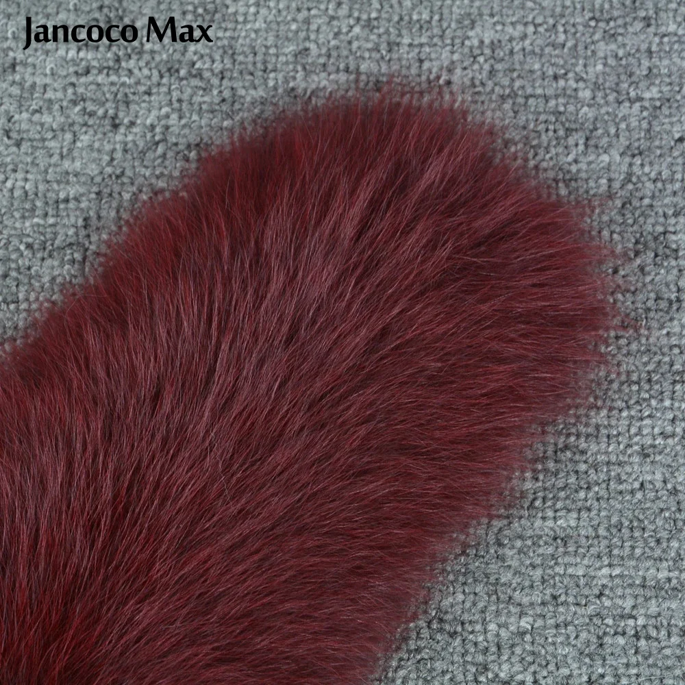 Большой женский шарф из натурального Лисьего меха Jancoco Max модные стильные