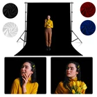 Фоны для фотосъемки Флокирование тканевый фон для фото рассасывасветильник вой экран Chroma Key аксессуары для фотостудии