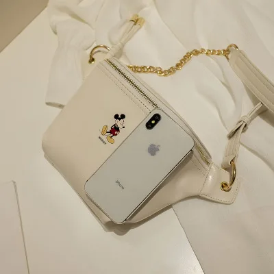 Сумка мессенджер Disney с Микки Маусом Женская нагрудная Сумочка на плечо
